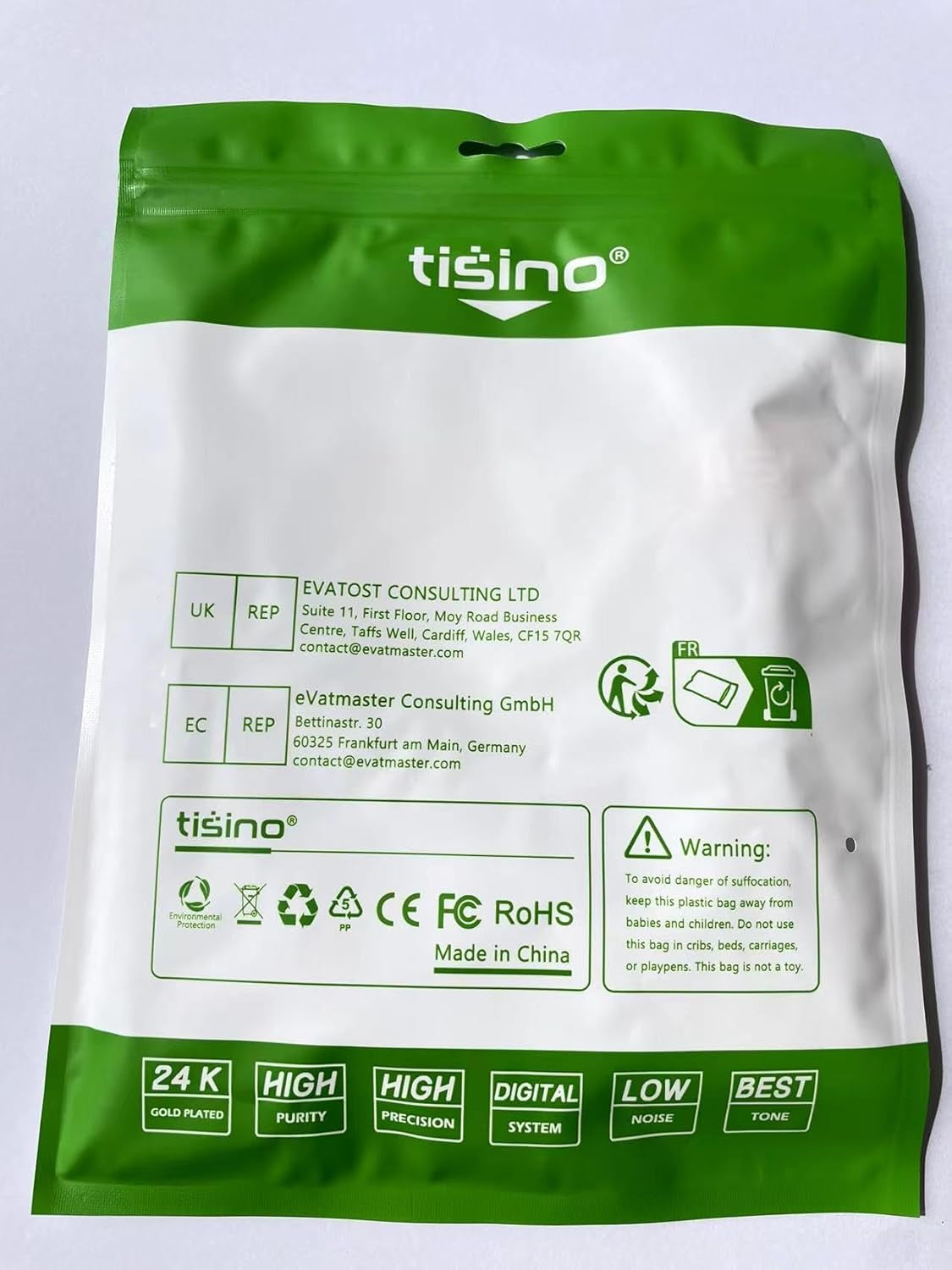 1/4 Inch TRS Cable, Quarter Inch 1/4 TRS to TRS Balanced Stereo Audio Cable Male to Male Pro Interconnect Cable Guitar Cable, Nylon Braid - 3 FT