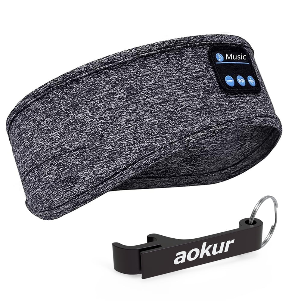 Wireless Bluetooth Sleep Headphones with Built-In Speakers for Sports, Yoga, and Relaxation